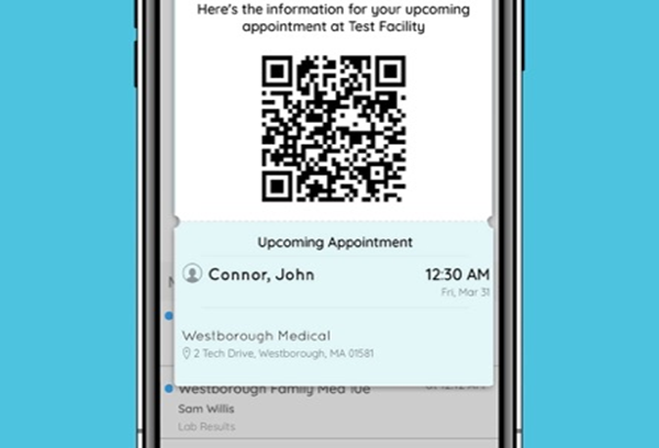 QR Code for Patient Check in